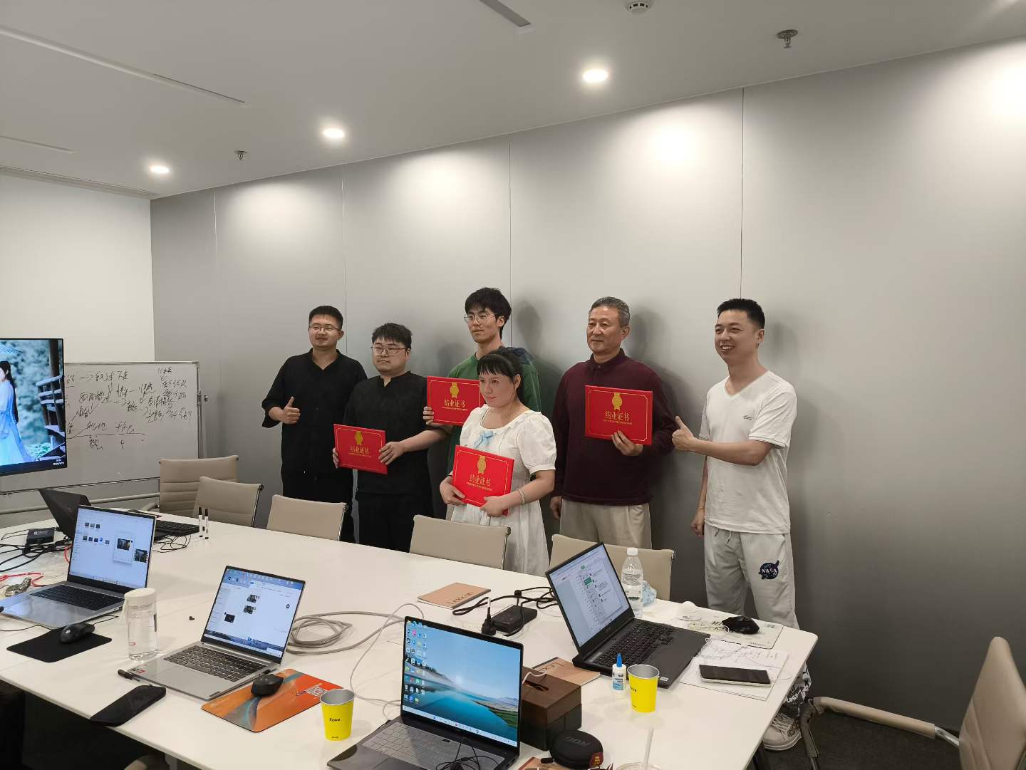未来影像实验室学员完成阶段学习