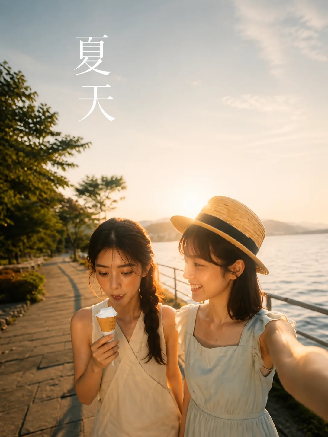 夏日生活方式概念片