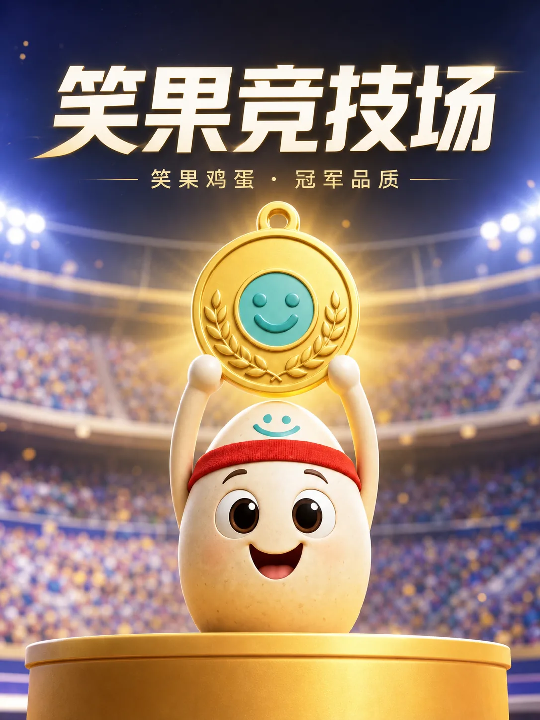 笑果竞技场鸡蛋农牧品牌片